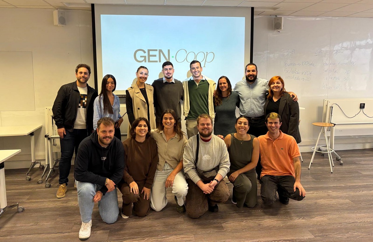 Cuatro jóvenes cooperativistas valencianos asisten en Bilbao a la primera sesión de mentoría del programa GEN.Coop 